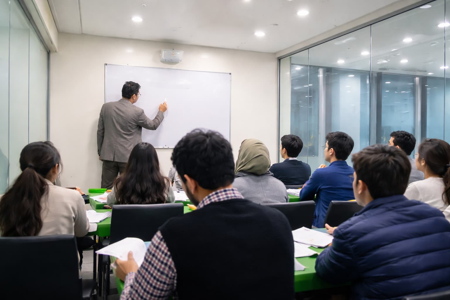 A real classroom session at X-Effective in Lahore