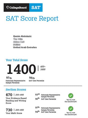X-Effective Student Score Report 8
